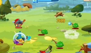 Меню игры Angry Birds Epic