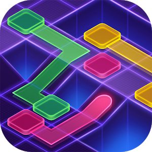 Flow Dots : Cyber lines game